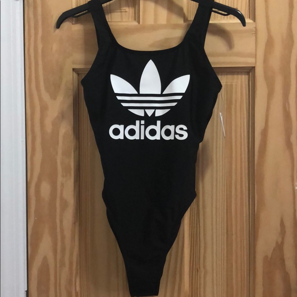 Adidas High Cut Swimsuit NWT